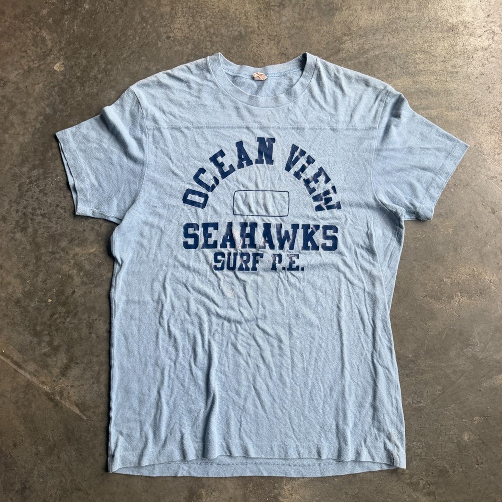 Vintage Y2K RARE Hollister Ocean View Seahawks Surf P.E. Issued Mens XL (20x27)